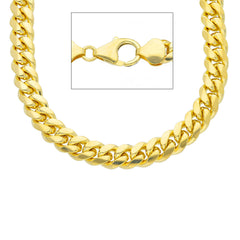 Herren Halskette in 18 Karat Gelbgold - MGO250GG