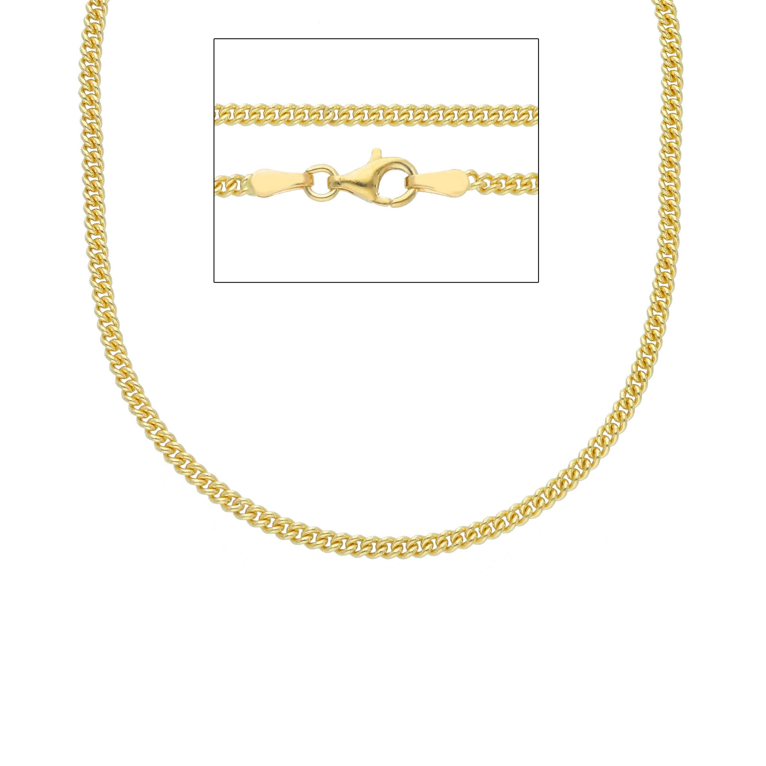 18 Karat Gold Herren Halskette - MGT060GG