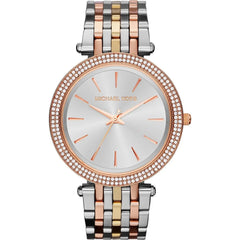 Michael Kors Darci Tricolor Damenuhr mit Pavé - MK3203