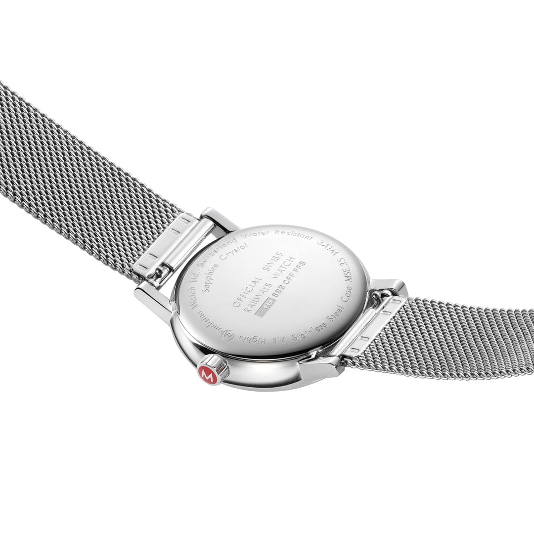Mondaine EVO2 Damenuhr aus Edelstahl - MSE.35130.SM