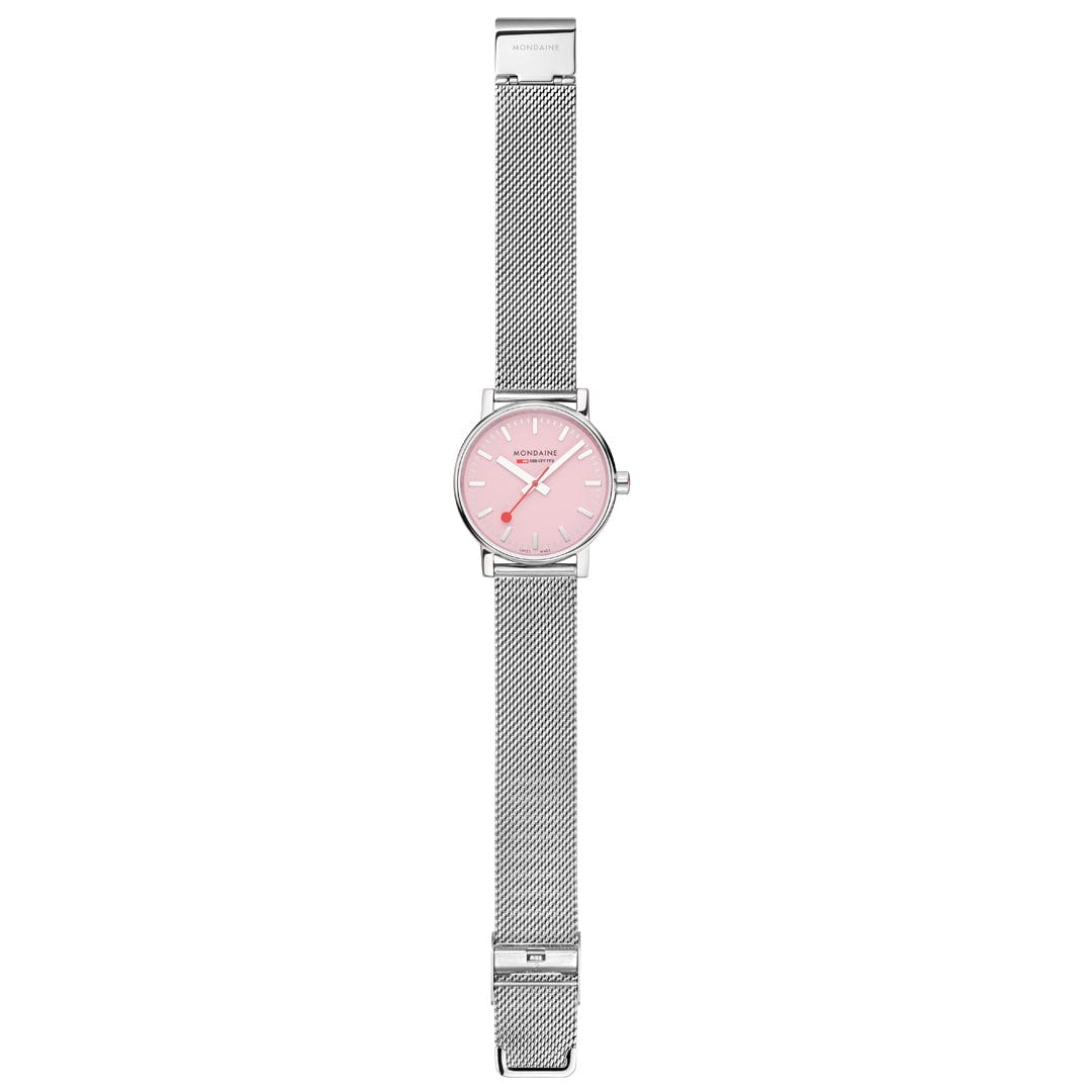 Mondaine EVO2 Damenuhr aus Edelstahl - MSE.35130.SM