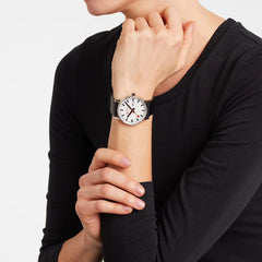 Mondaine EVO2 Herrenuhr aus Leder, 40 MM - MSE.40210.LBV