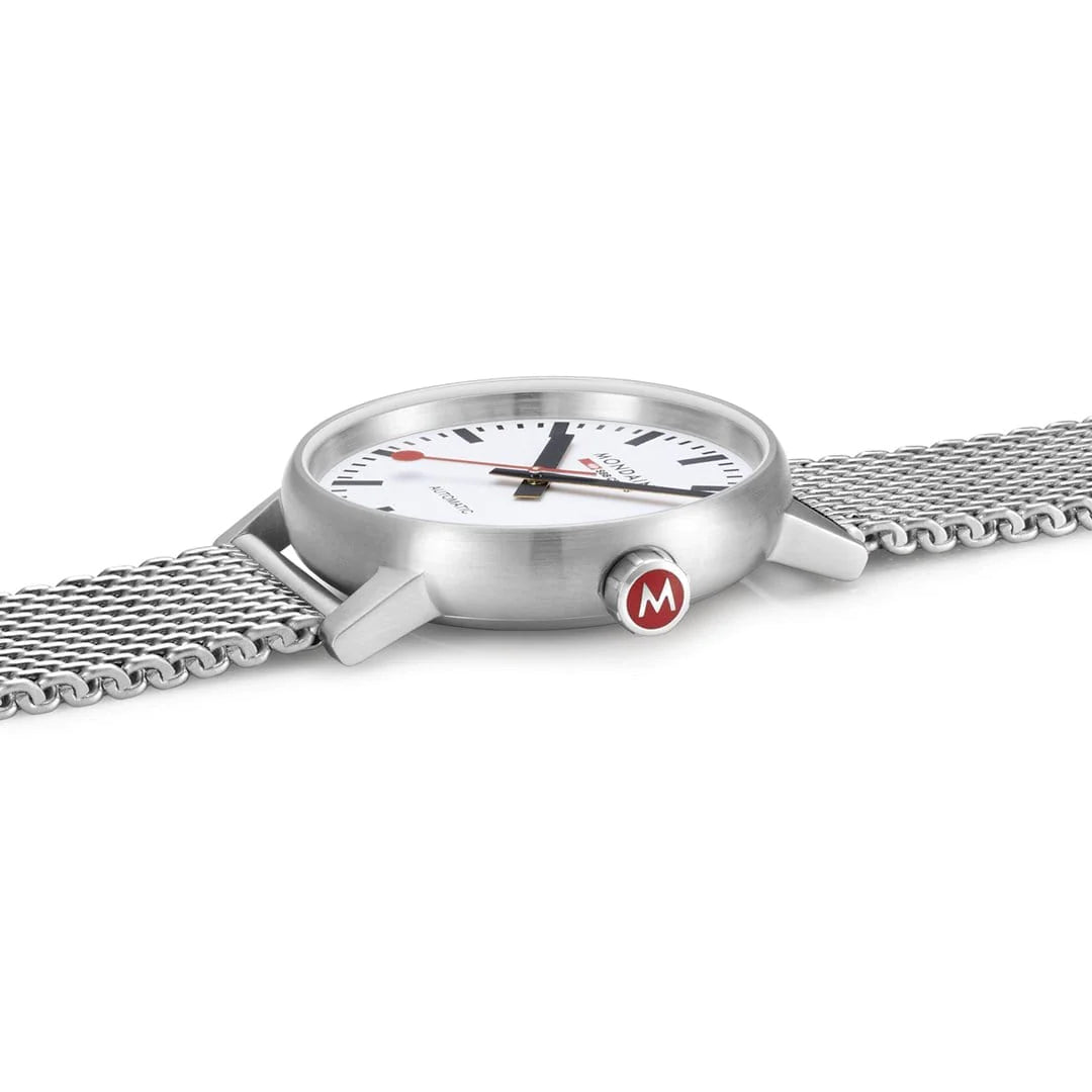 Mondaine EVO2 Herrenuhr aus Edelstahl, 40 MM - MSE.40610.SM