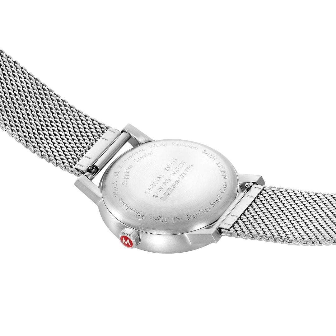 Mondaine EVO2 Herrenuhr aus Edelstahl, 43 MM - MSE.43110.SJ