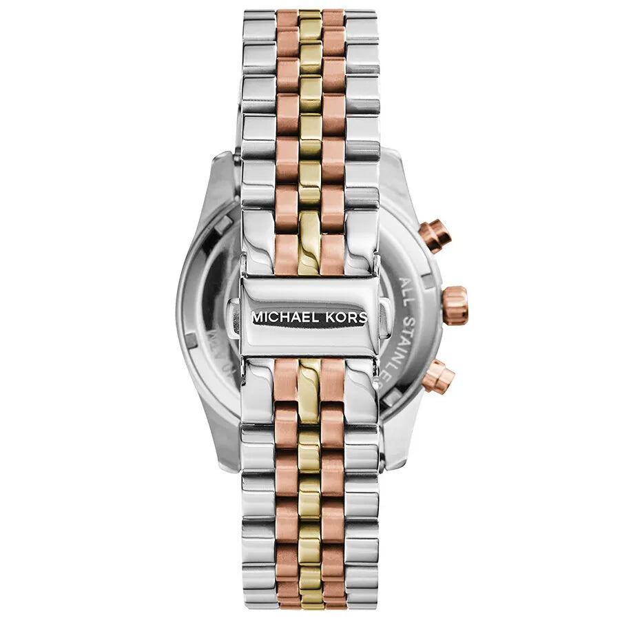 Michael Kors Damenuhr aus Tricolor Edelstahl - MK5735