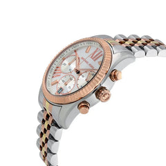 Michael Kors Damenuhr aus Tricolor Edelstahl - MK5735