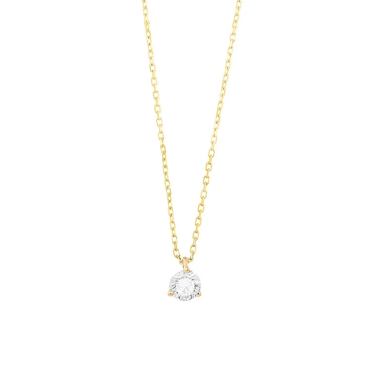 Facet Classic Express Eye Clean Gold Halskette