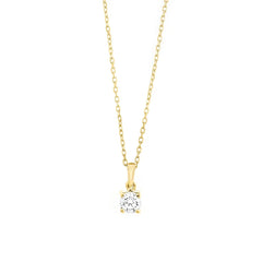 Facet Classic Express Eye Clean Gold Halskette