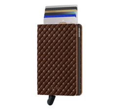 Portefeuille Slimwallet Secrid Marron avec gravure - SBa-Brown