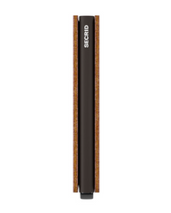 Portefeuille Slimwallet Secrid Marron avec gravure - SBa-Brown
