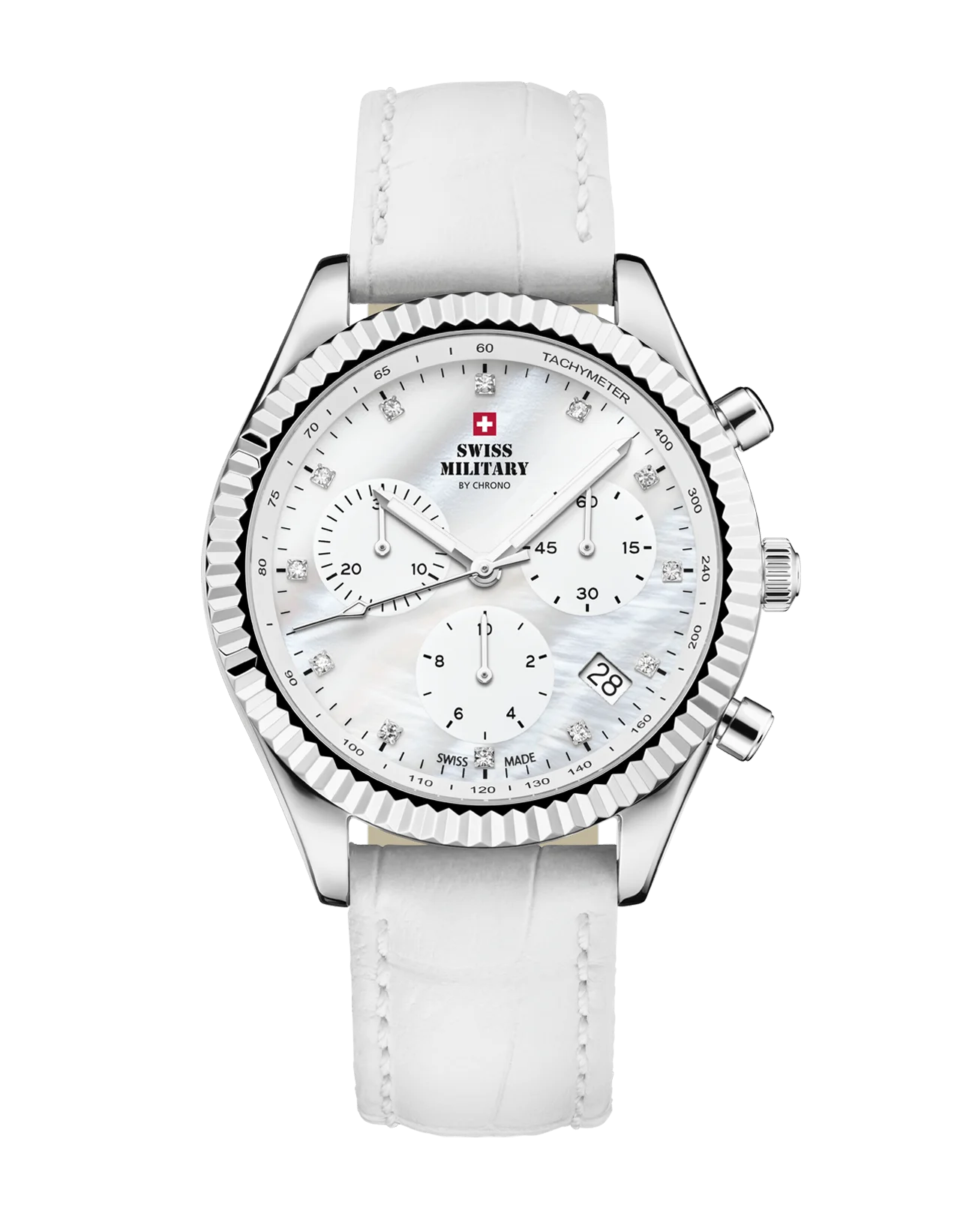 Swiss Military by Chrono Quarz Elegante Chronograph Damenuhr - SM30207.06