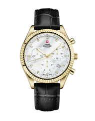 Swiss Military by Chrono Quarz Elegante Chronograph Damenuhr - SM30207.07