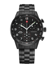 Swiss Military by Chrono Minimalistischer Chronograph Herrenuhr - SM34012.04