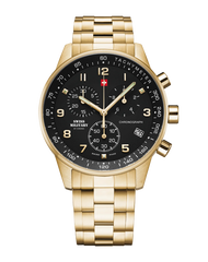 Swiss Military by Chrono Minimalistischer Chronograph Herrenuhr - SM34012.12