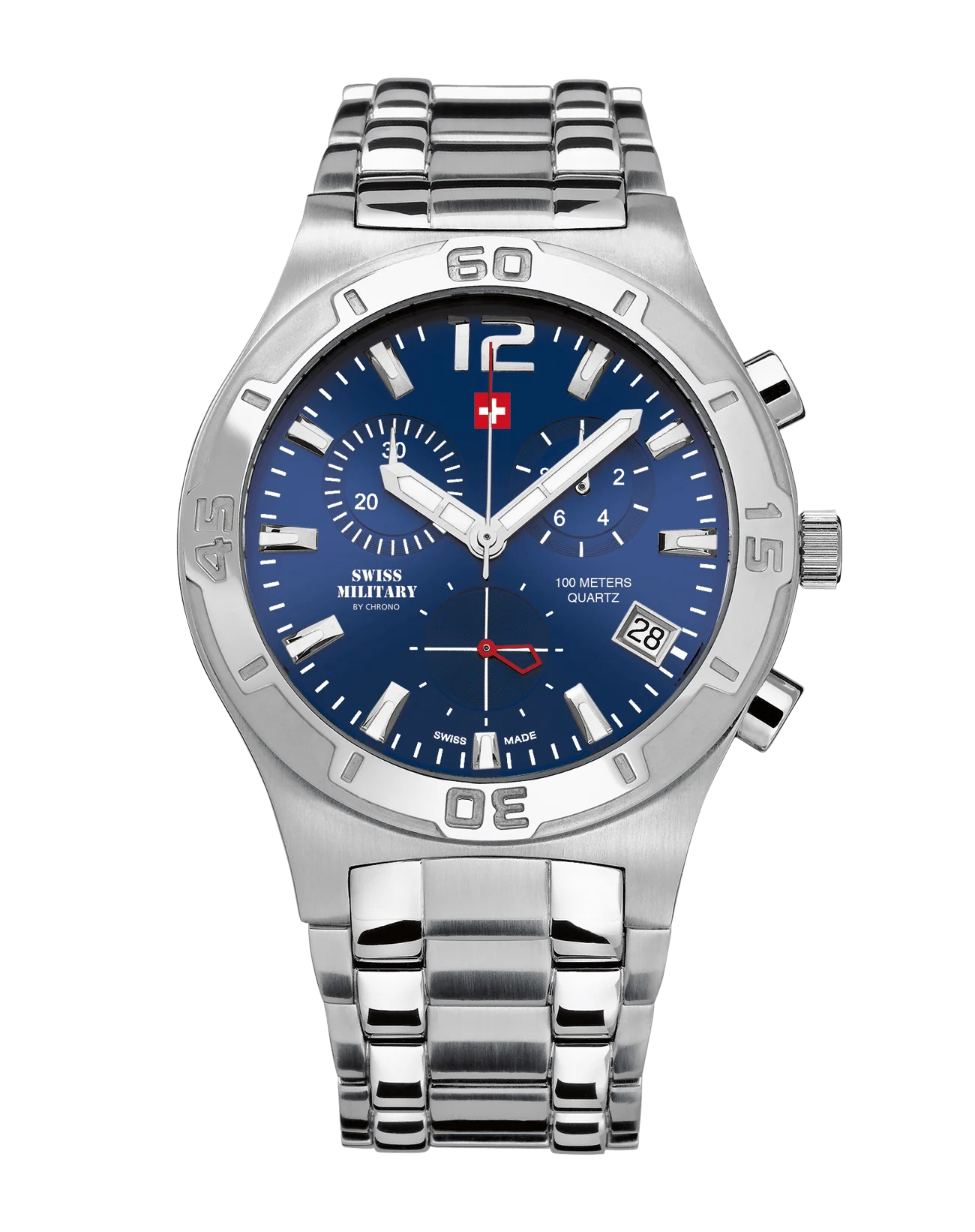 Swiss Military by Chrono Schweizer Sport Chronograph Herrenuhr - SM34015.03