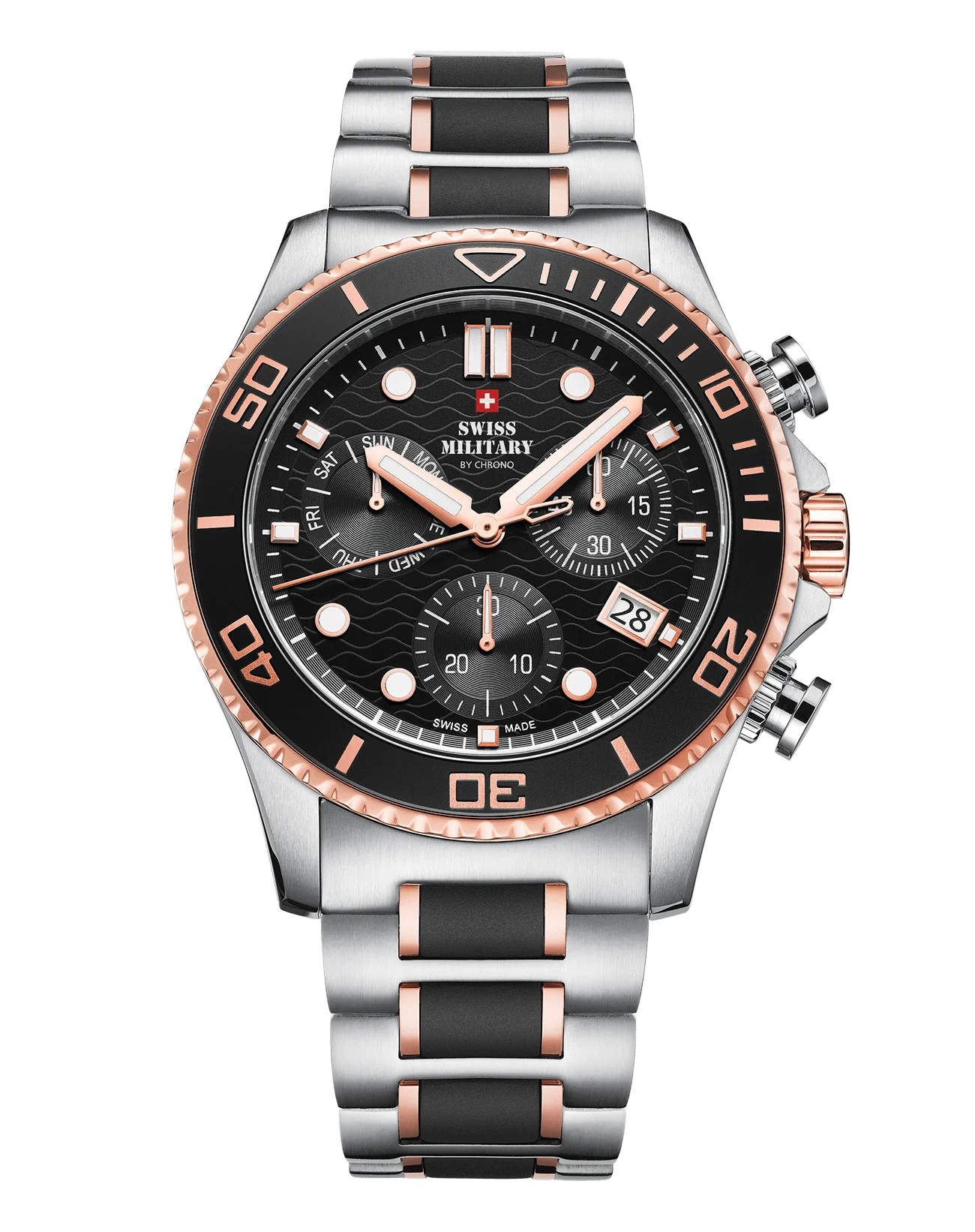 Swiss Military by Chrono Military Stil Chronograph Herrenuhr - SM34051.03