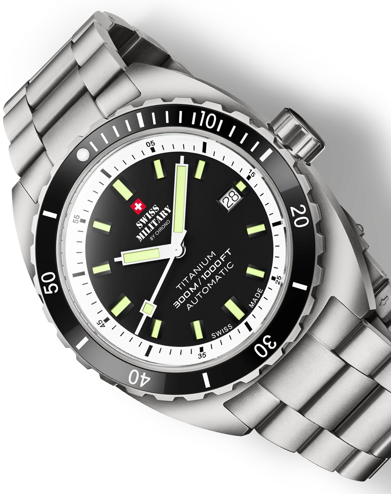 Swiss Military by Chrono Titanuhr für Männer - SMA34100.02