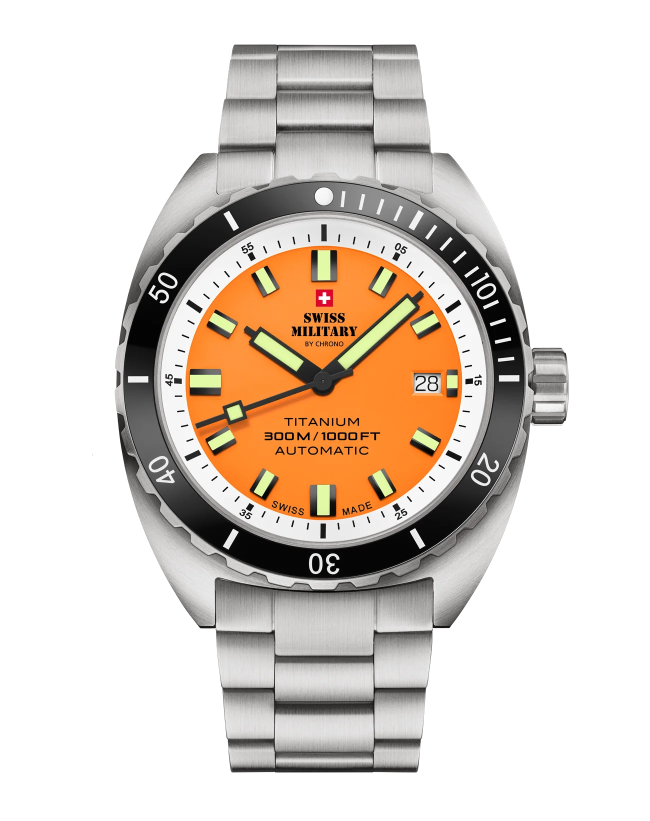 Swiss Military by Chrono Titanuhr für Männer - SMA34100.04