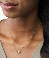 Collier Fossil en or - JF03952710