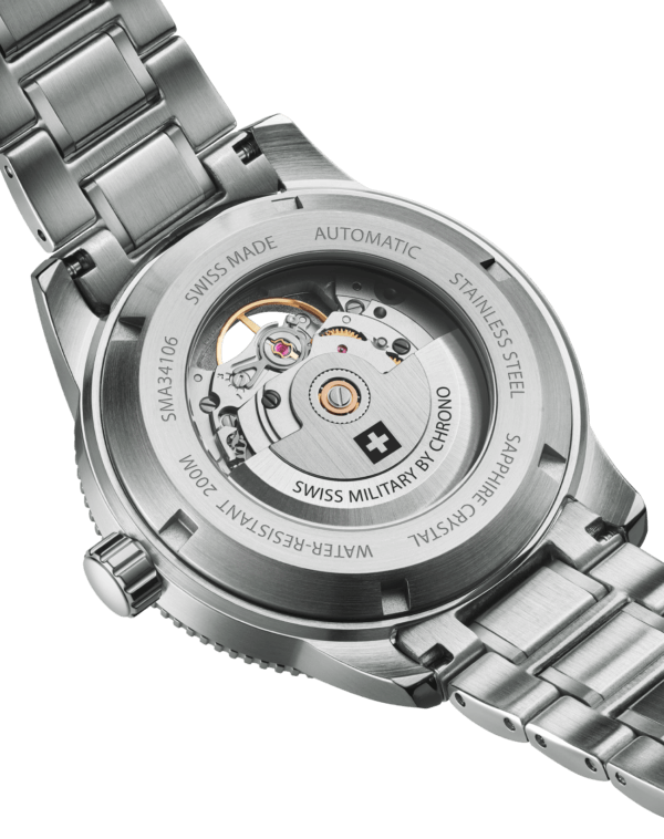 Swiss Military Automatik Taucheruhr für Herren - SMA34106.01
