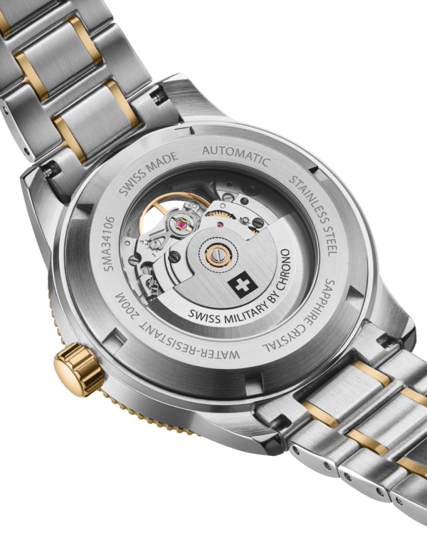 Swiss Military Automatik Taucheruhr für Herren - SMA34106.03