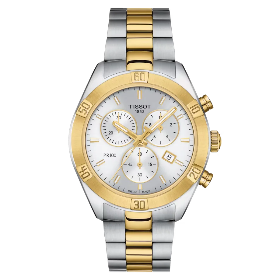 Tissot PR 100 Sport Chic Chronograph Damenuhr - T101.917.22.031.00