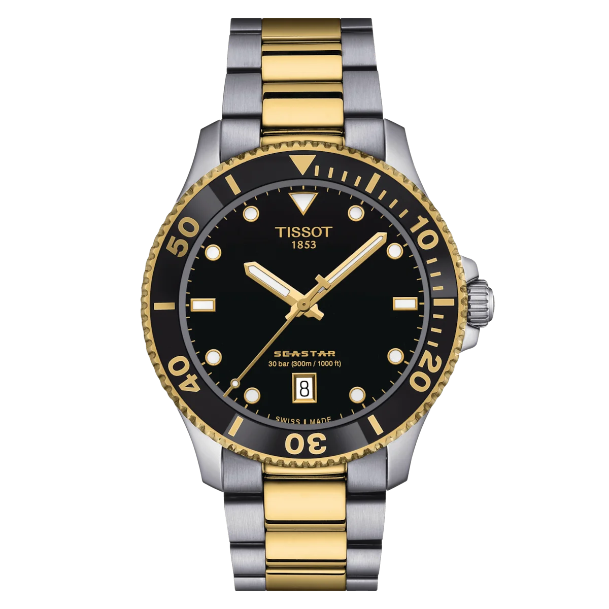 Tissot Seastar 1000 40 mm Herrenuhr - T120.410.22.051.00