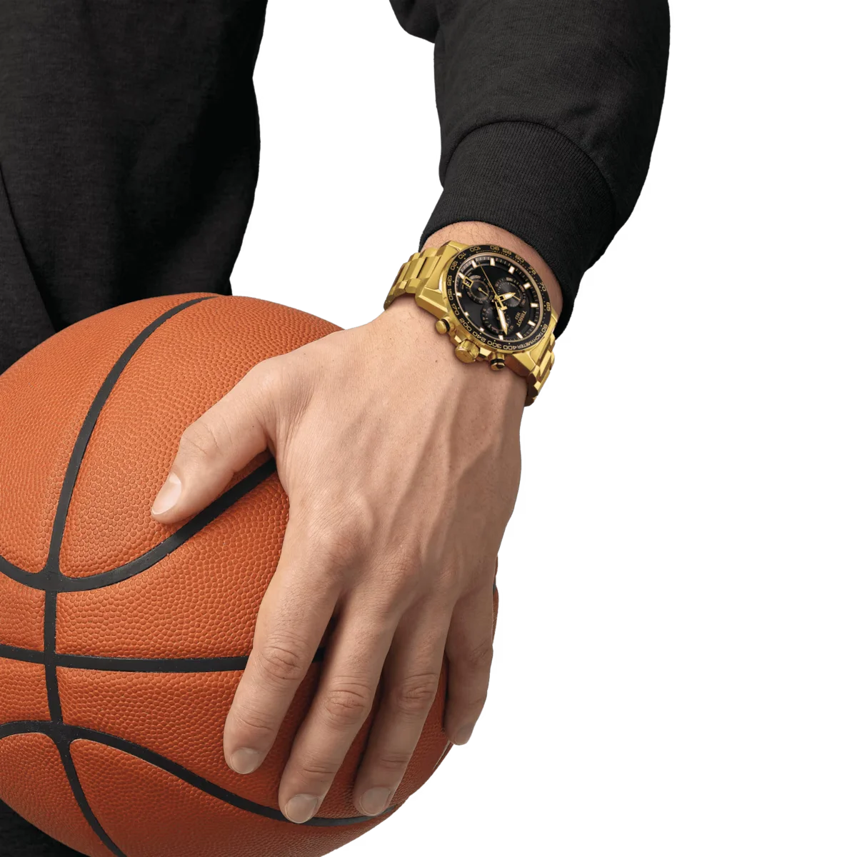 Tissot Supersport Chrono Herrenuhr in Gelbgold - T125.617.33.051.01