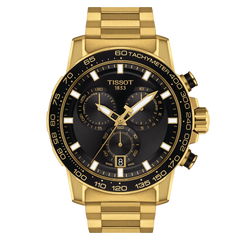Tissot Supersport Chrono Herrenuhr in Gelbgold - T125.617.33.051.01