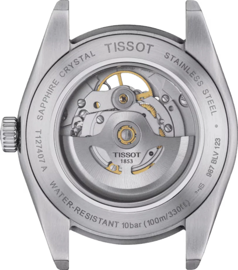 Tissot Gentleman Powermatic 80 Open Heart Herrenuhr - T127.407.11.081.00