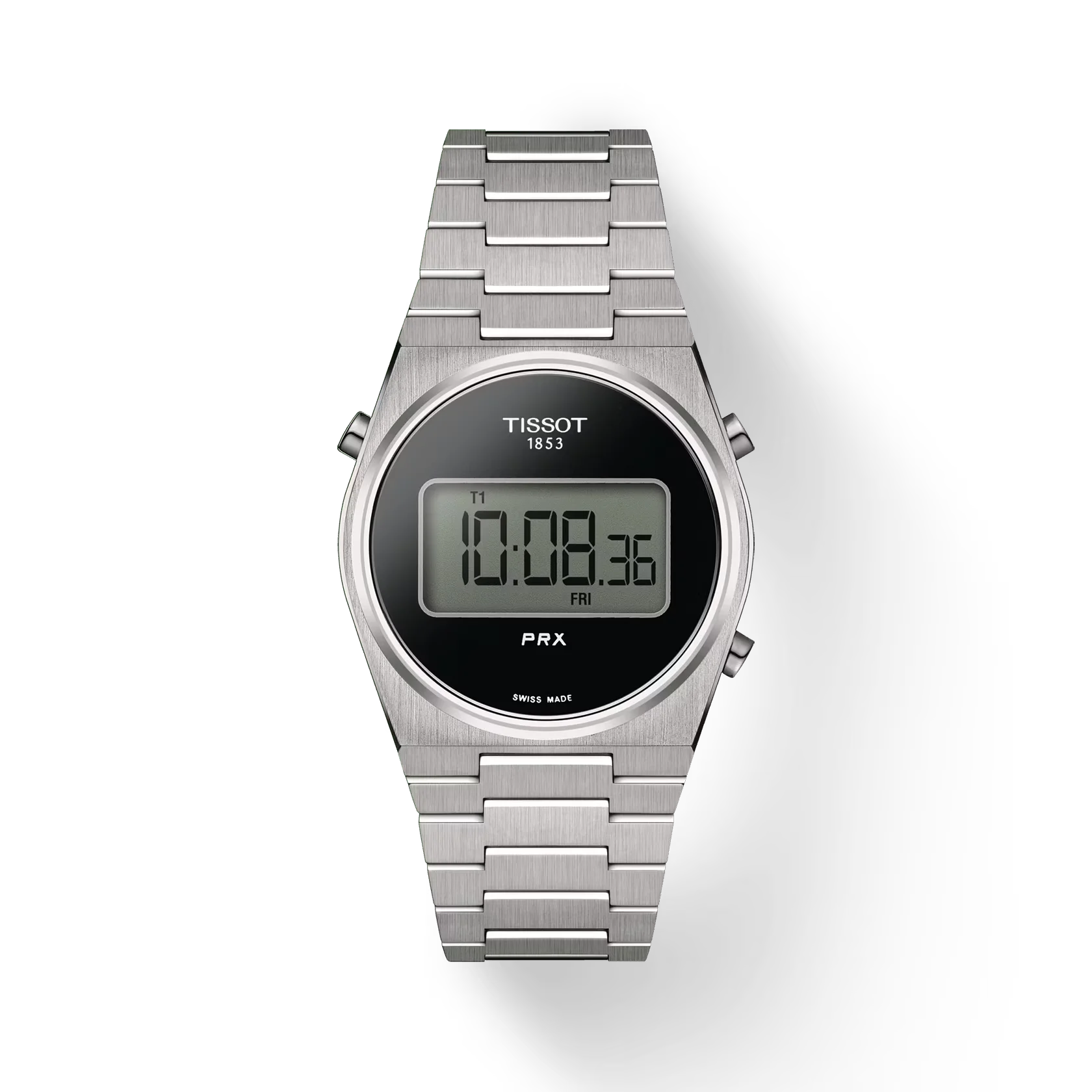 Tissot PRX Digital 35MM für Herren - Schwarz Zifferblattfarbe