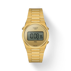 Tissot PRX Digital 35MM Gold für Damen - Gold Zifferblattfarbe