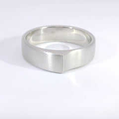 Partnerringe Silber 925 rhodiniert mit Zirkonia – LS-03/6 & LS-04/6