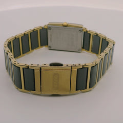 Rado Integral Diamonds Damenuhr Schwarz-Gold (Gebraucht) – 153.0845.3