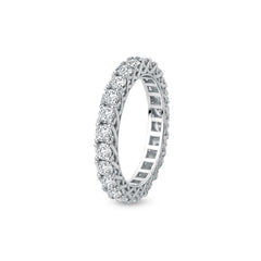 18 Karat Weissgold Diamantring mit Krappenfassung - YZ00402