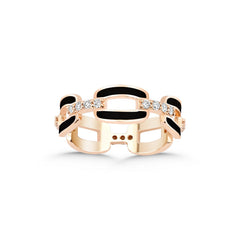bague en or jaune avec diamants - YZ0002779 