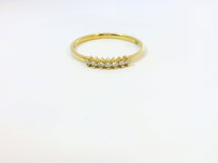 Linden Verlobungsring in 18 Karat - 750 Gelbgold mit Diamanten - YZ0003312
