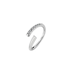 18 Karat - 750 Ring Weissgold mit Diamanten - YZ0005014