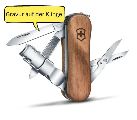 Victorinox NailClip Wood 580 Taschenmesser - 0.6461.63