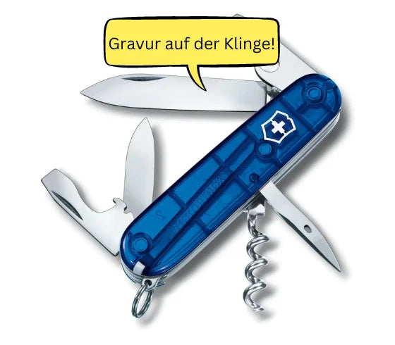 Victorinox Spartan Blue Transparent Taschenmesser - 1.3603.T2
