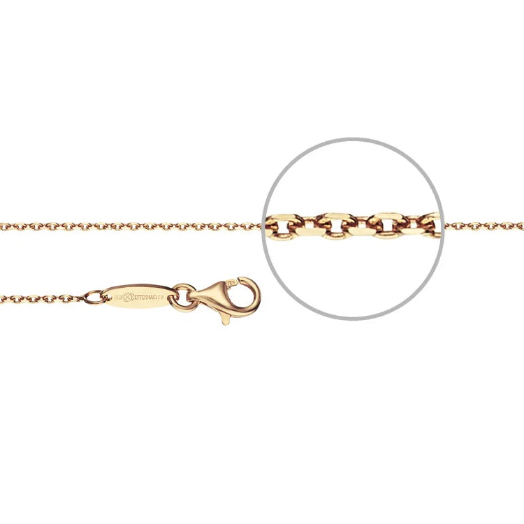 Der Kettenmacher Ankerkette für Frauen - Gold Ketten - A3-40G
