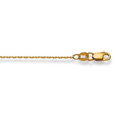 Ankerhalskette 18 Karat Gold  750 in Gelbgold 45 cm x  1.1 mm