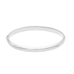 Armreif aus 18 Karat Weissgold 750, 6 mm - 167154