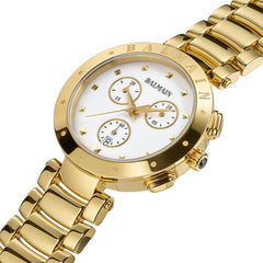 Balmain Balmainia Bijou Chronograph 36mm Weiss Gold – B6250.33.26