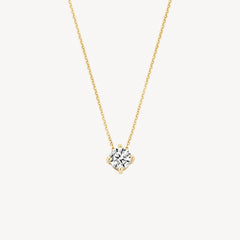 Blush Halskette 3057YZI - Gelbgold (585) mit Zirkonia