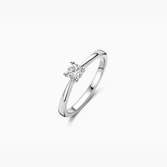 Blush Verlobungsringe in 585/14 Karat Weissgold mit Labordiamant - LG1002W