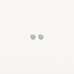 Blush Ohrstecker 7255WZI - Weissgold mit Zirkonia (585)