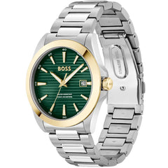 Boss Strike Herrenuhr in Silber & Grün - 1514173