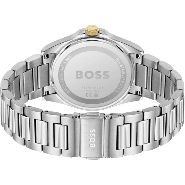 Boss Strike Herrenuhr in Silber & Grün - 1514173