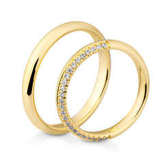 Breuning Luxury Trauringe - 48/06622 & 48/06621